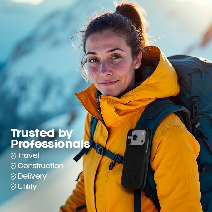 MOTIVE for iPhone 16 Holster Case, Belt Clip Case for Apple iPhone 16, Shell Holster Combo 16, Slim Rugged Drop Shockproof Protective Cover with Kickstand (6.1") | Ranger Series