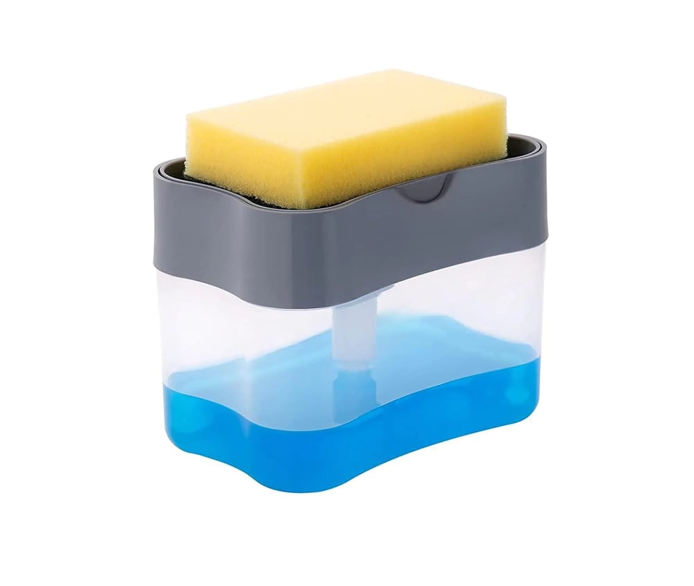 2 in 1 Soap Dispenser with Sponge