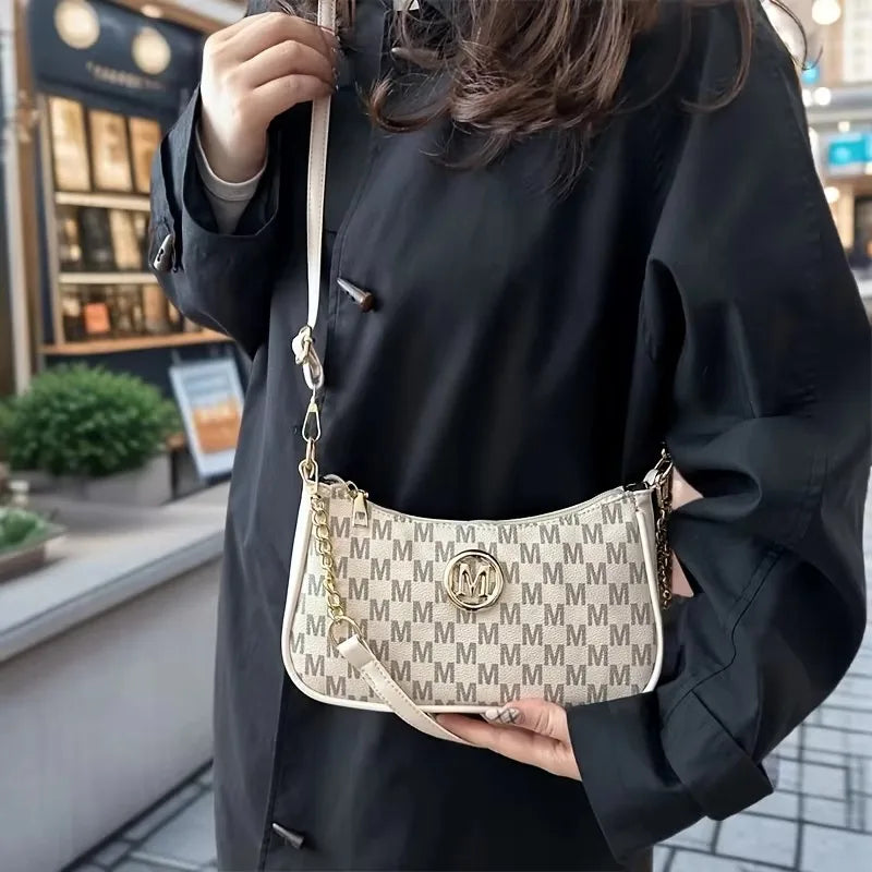Estilo vintage bolsa crossbody alça ajustável feminina mensageiro bolsa de ombro acessório sofisticado bolsa tote