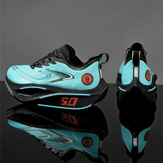 Unisex 2025 Full Carbon Plate Professional Running Shoes Marathon Lightweight Jump Cushion Breathable Sports Shoes
