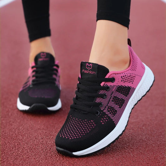 2025 Women's Fashion Sports Shoes Platform Sneakers Ladies Spring Winter Flats Running Shoes for Women