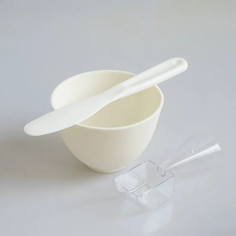 Face Mask Mixing Bowl Set Facial Skin Care Tools Kit Silicone Mask Brush Facial Applicator Spatula Measure Spoon Beauty Supplies