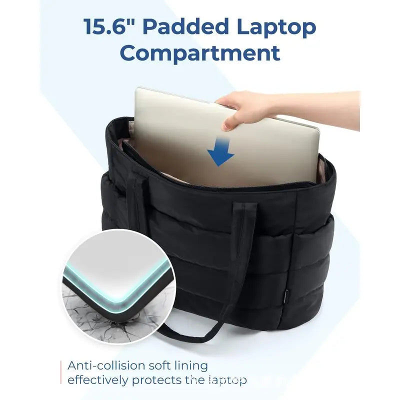 Nova grande capacidade sacola versátil bolsa para mulheres saco de viagem mensageiro bolsa de ombro vários bolsos saco múmia