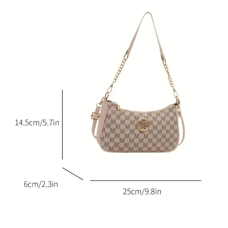Estilo vintage bolsa crossbody alça ajustável feminina mensageiro bolsa de ombro acessório sofisticado bolsa tote