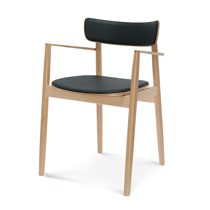 Ava armchair leather