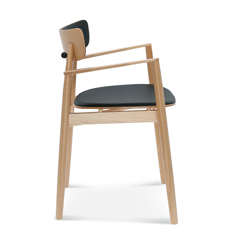 Ava armchair leather