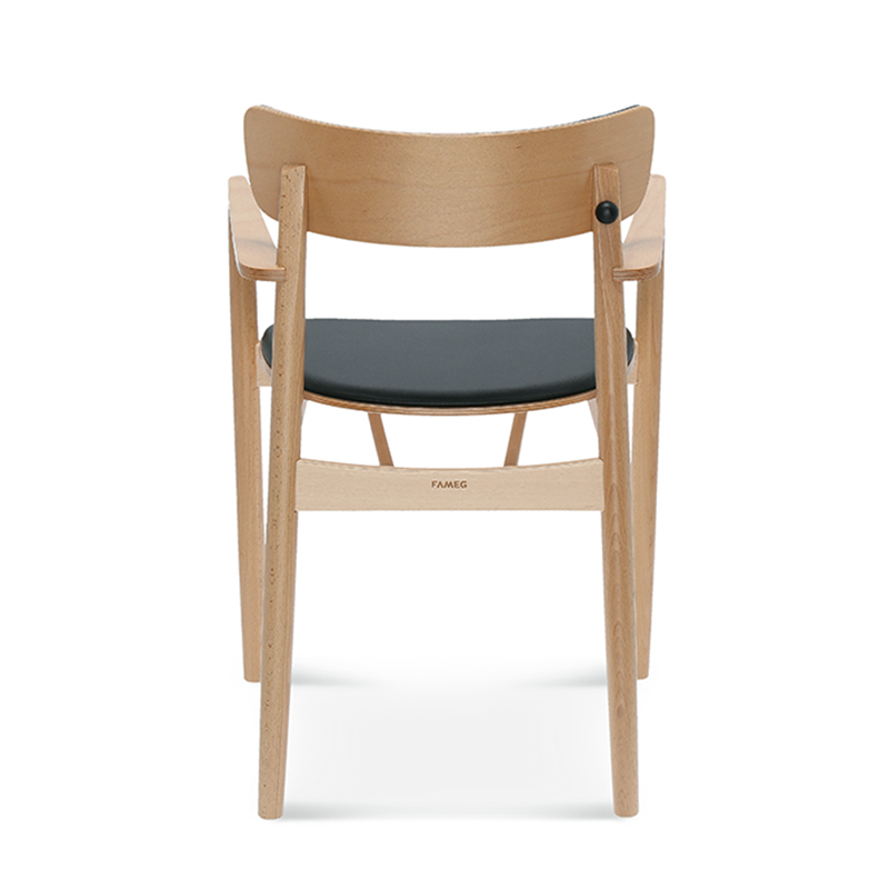 Ava armchair leather