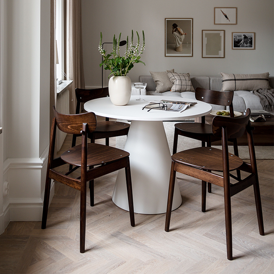 Ikon table 120cm Fenix white