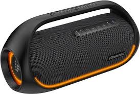 Update Tronsmart Bang Speaker 60W Wireless Bluetooth 5.3 Speaker with Lossless Hi-Res Audio, IPX6 Waterproof, Built-in Handle