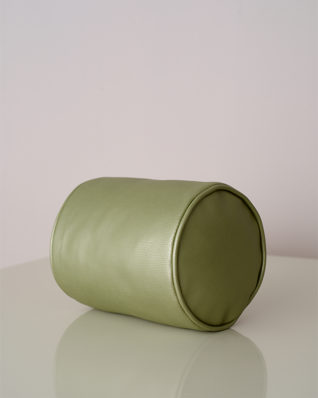 Ease Cylinder Cushion Set. Faux leather 20x15cm