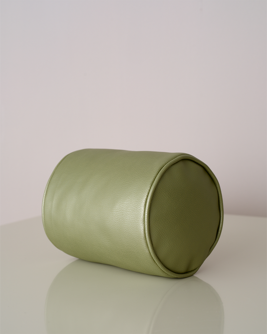 Ease Cylinder Cushion Set. Faux leather 20x15cm