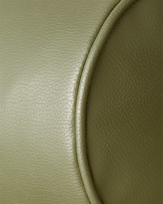 Ease Cylinder cushion Set. Faux leather 60x15cm