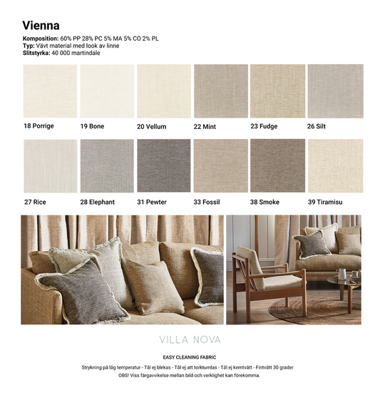 Capri pillow 30x80cm Vienna fabric