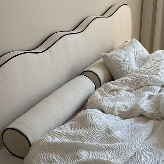 Wave cylinder cushion 75x18cm ON STOCK