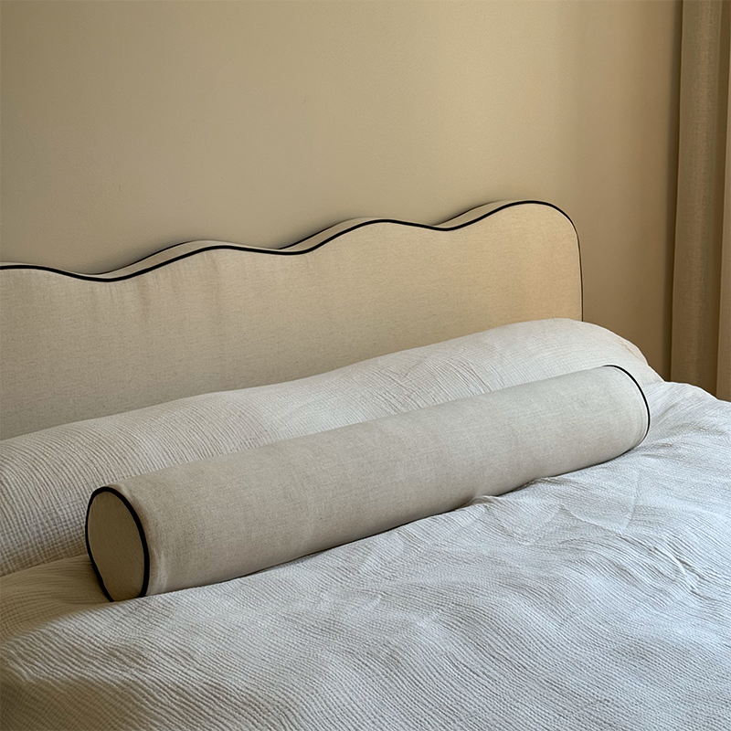 Wave cylinder cushion 75x18cm ON STOCK